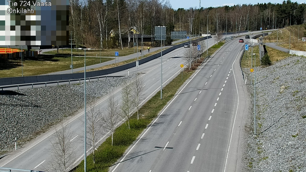 Weather Camera Image Road 724 Vaasa, Onkilahti, Vaasa, Pohjanmaa