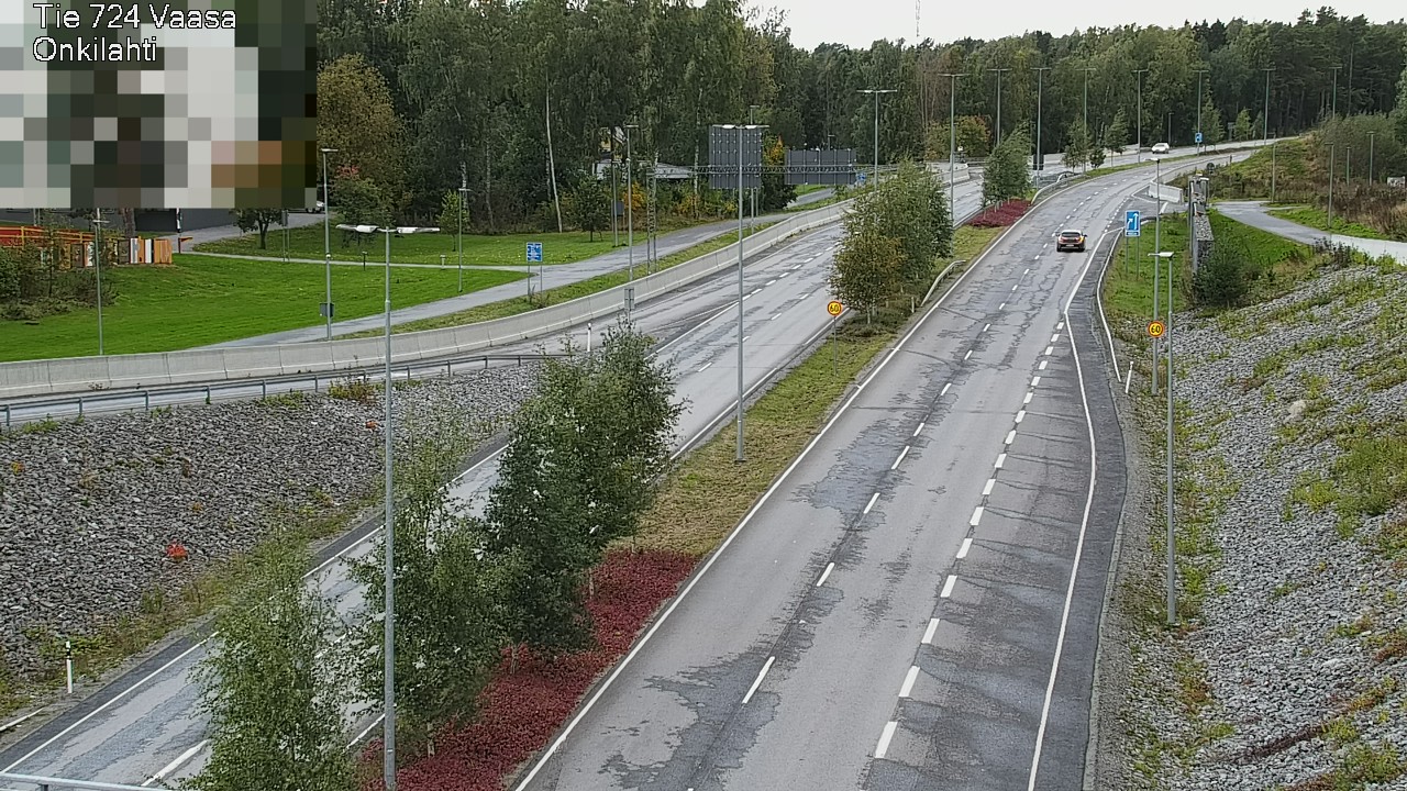 Weather Camera Image Road 724 Vaasa, Onkilahti, Vaasa, Pohjanmaa