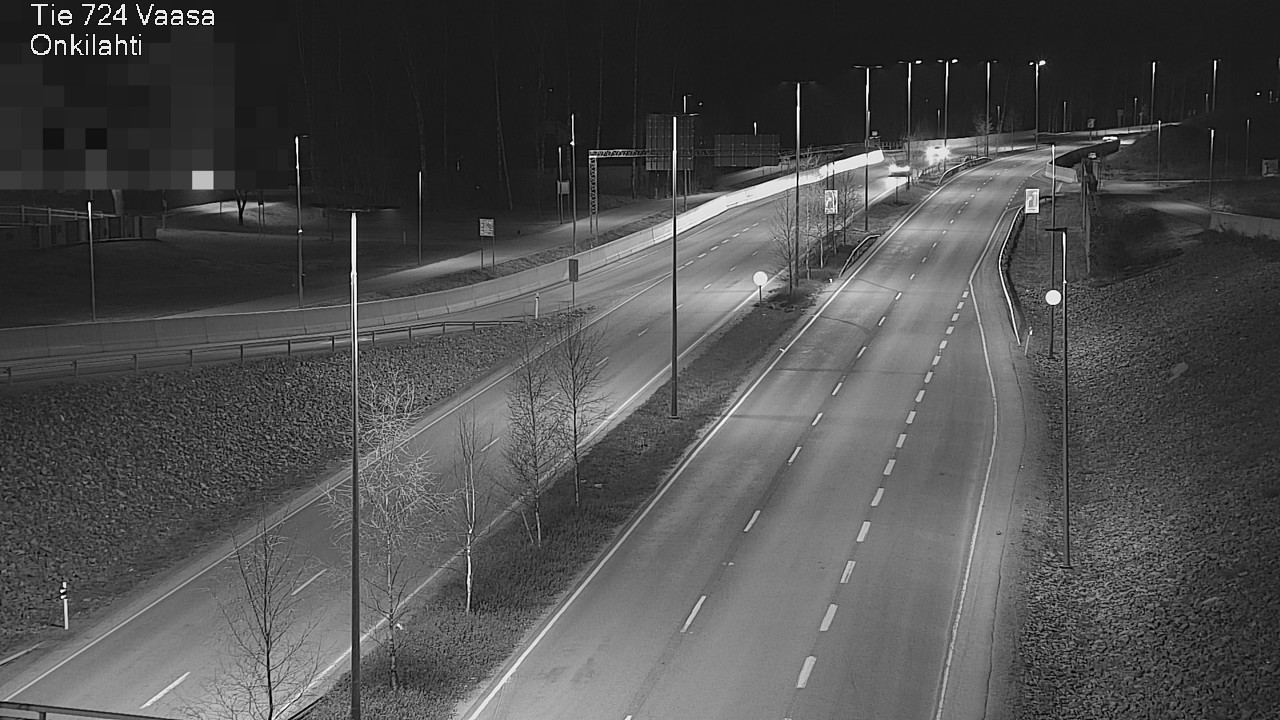 Weather Camera Image Road 724 Vaasa, Onkilahti, Vaasa, Pohjanmaa