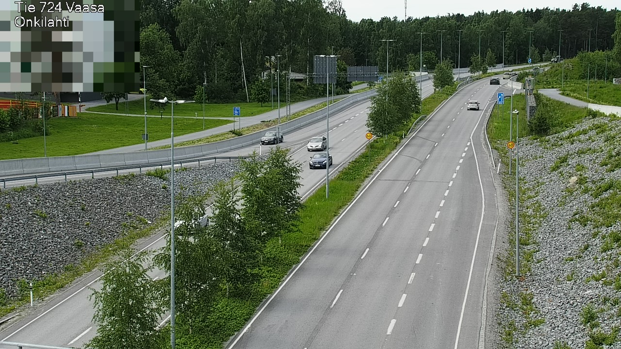 Kelikamerat Kuva Tie 724 Vaasa, Onkilahti, Vaasa, Pohjanmaa
