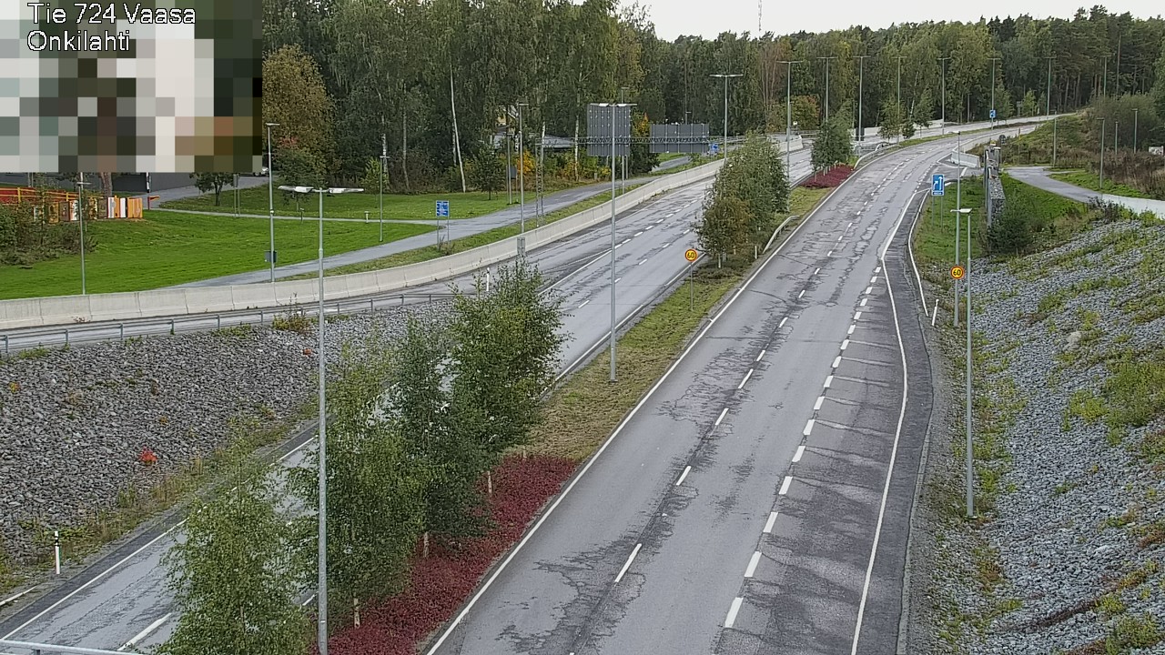 Weather Camera Image Road 724 Vaasa, Onkilahti, Vaasa, Pohjanmaa