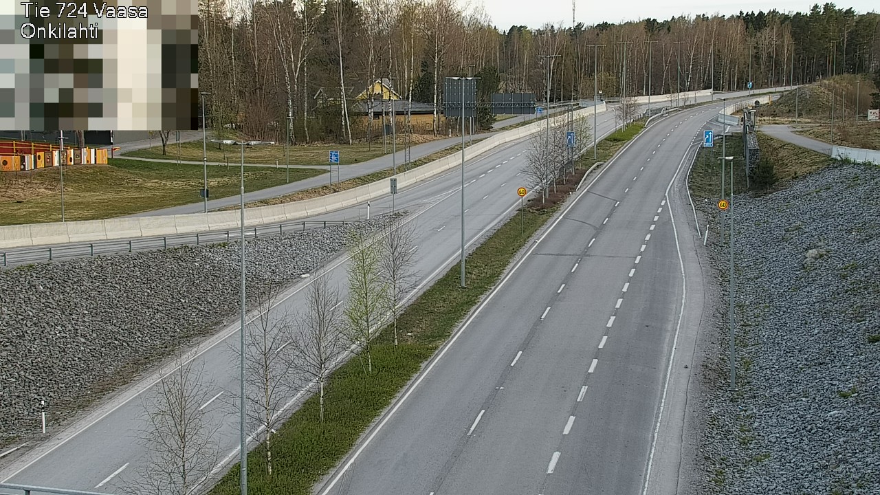 Kelikamerat Kuva Tie 724 Vaasa, Onkilahti, Vaasa, Pohjanmaa
