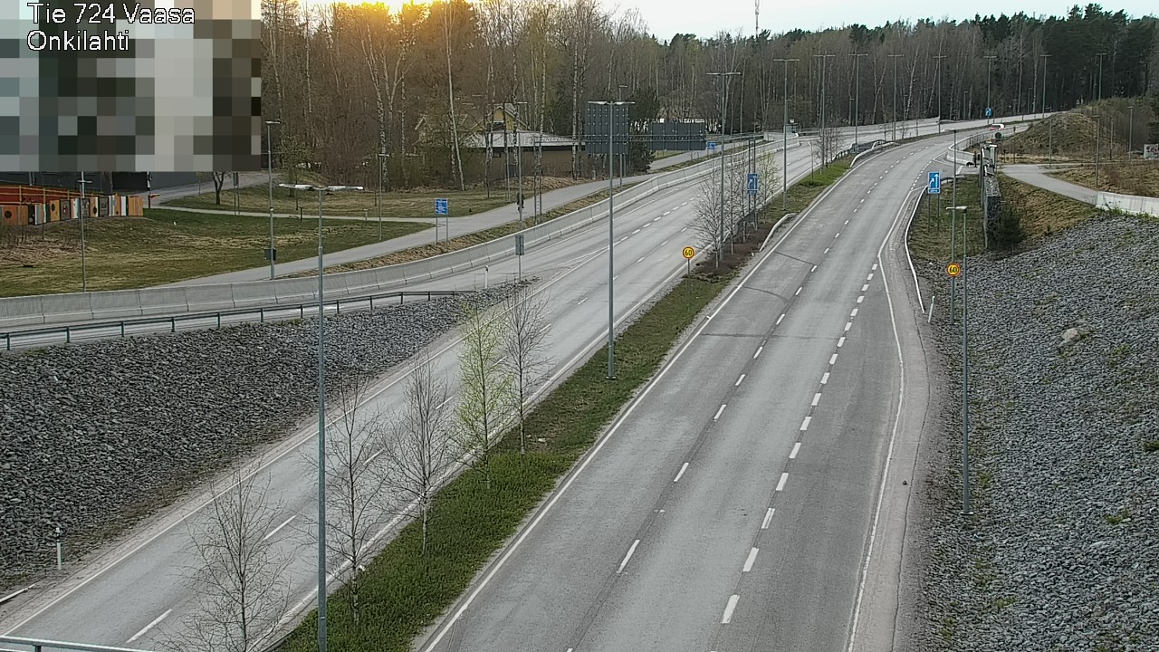 Weather Camera Image Road 724 Vaasa, Onkilahti, Vaasa, Pohjanmaa