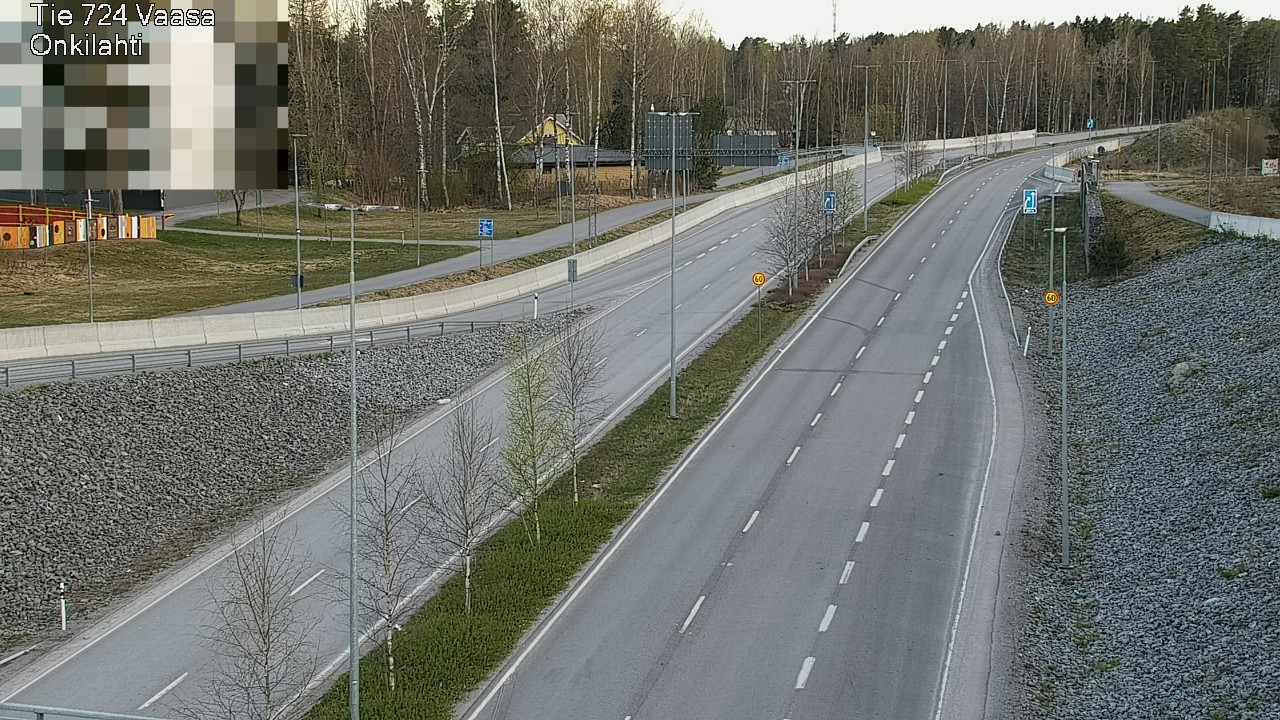 Kelikamerat Kuva Tie 724 Vaasa, Onkilahti, Vaasa, Pohjanmaa