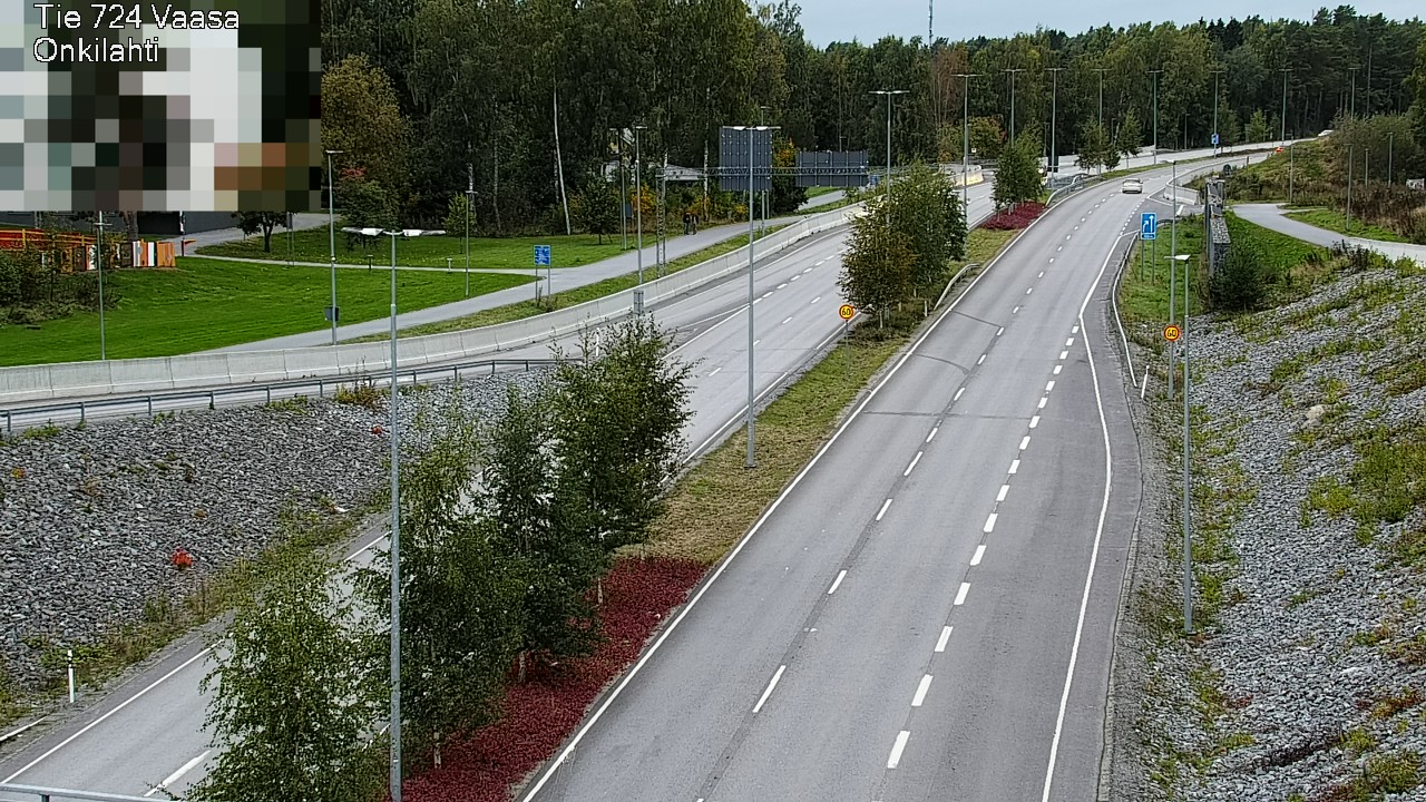 Kelikamerat Kuva Tie 724 Vaasa, Onkilahti, Vaasa, Pohjanmaa