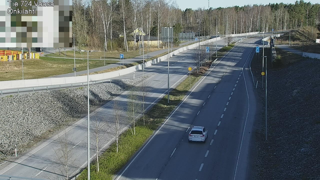 Weather Camera Image Road 724 Vaasa, Onkilahti, Vaasa, Pohjanmaa