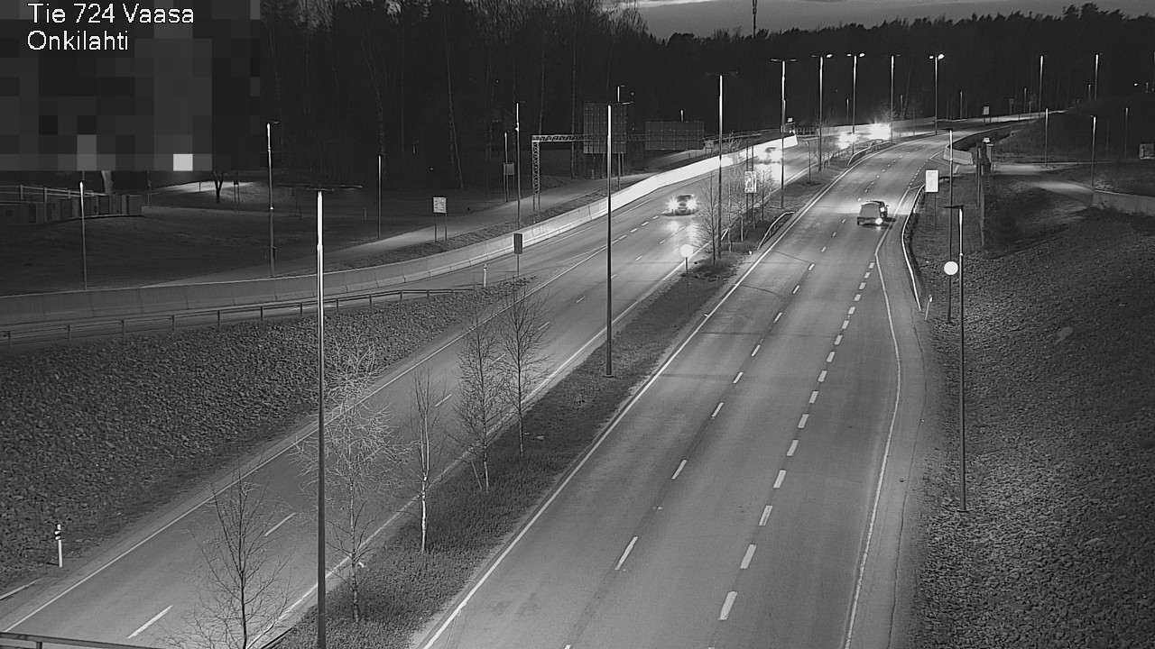 Weather Camera Image Road 724 Vaasa, Onkilahti, Vaasa, Pohjanmaa