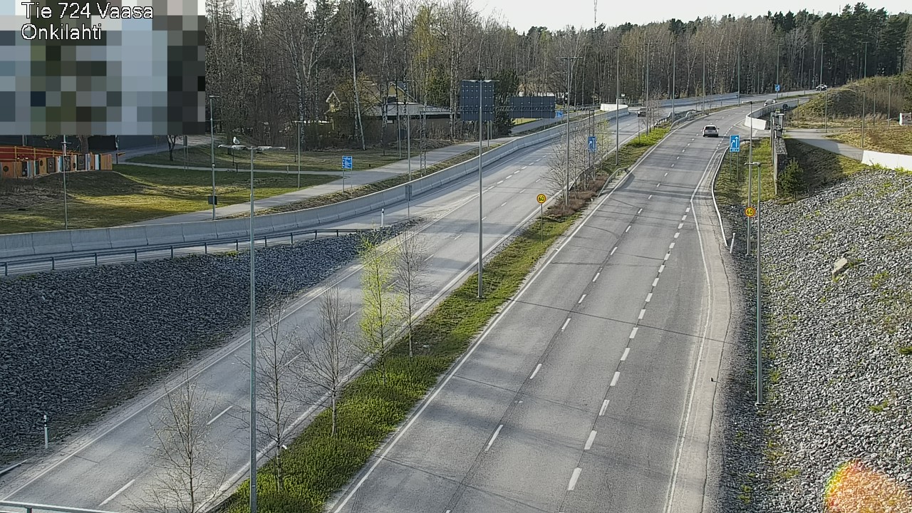 Weather Camera Image Road 724 Vaasa, Onkilahti, Vaasa, Pohjanmaa