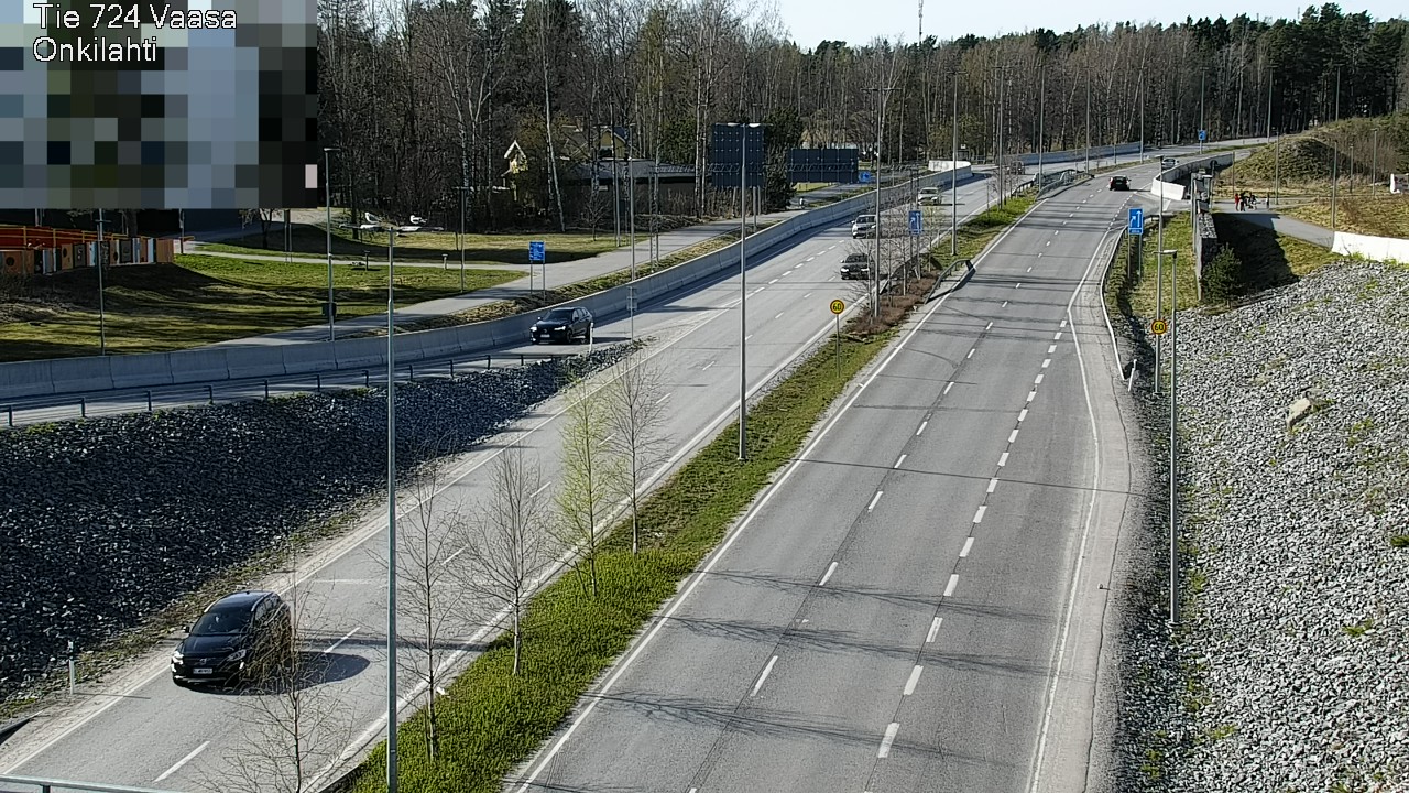 Weather Camera Image Road 724 Vaasa, Onkilahti, Vaasa, Pohjanmaa