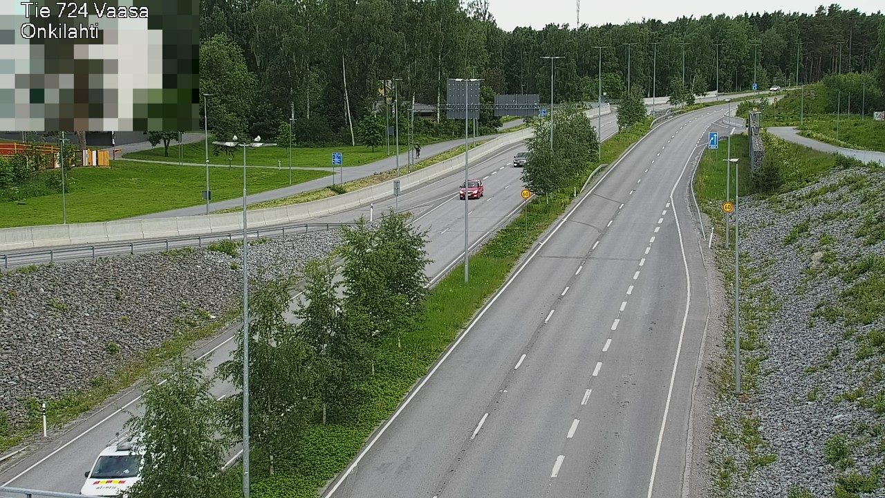 Weather Camera Image Road 724 Vaasa, Onkilahti, Vaasa, Pohjanmaa