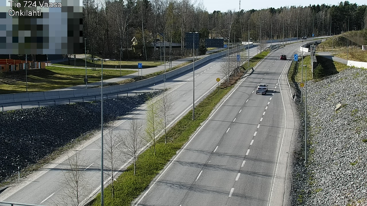 Weather Camera Image Road 724 Vaasa, Onkilahti, Vaasa, Pohjanmaa