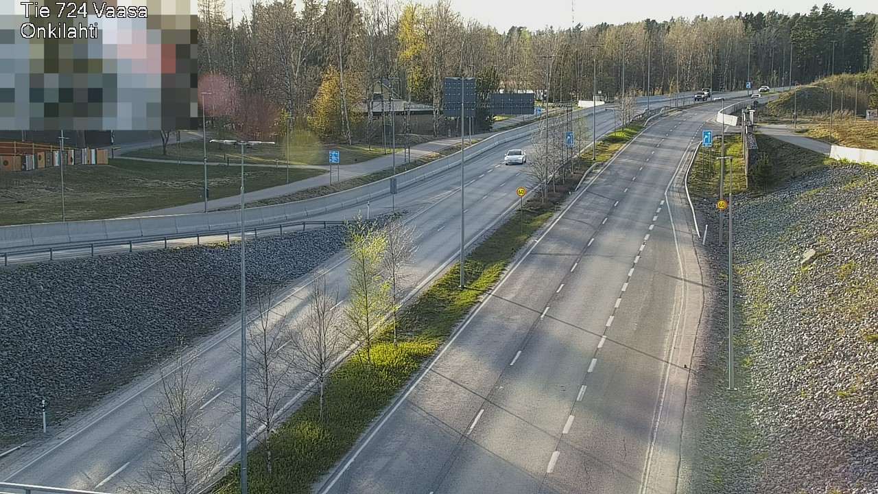 Weather Camera Image Road 724 Vaasa, Onkilahti, Vaasa, Pohjanmaa