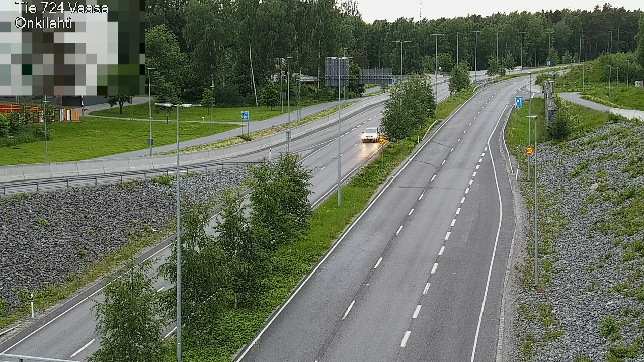 Kelikamerat Kuva Tie 724 Vaasa, Onkilahti, Vaasa, Pohjanmaa