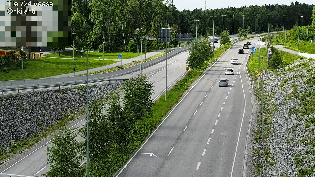 Kelikamerat Kuva Tie 724 Vaasa, Onkilahti, Vaasa, Pohjanmaa