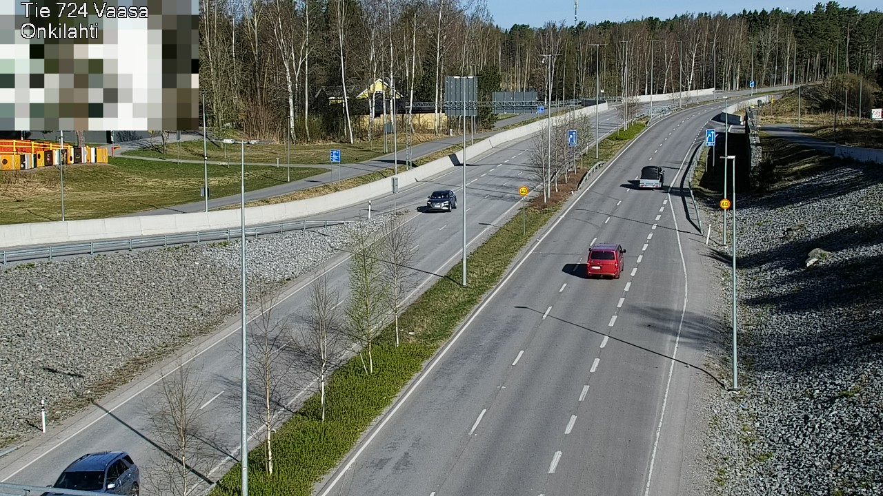 Kelikamerat Kuva Tie 724 Vaasa, Onkilahti, Vaasa, Pohjanmaa