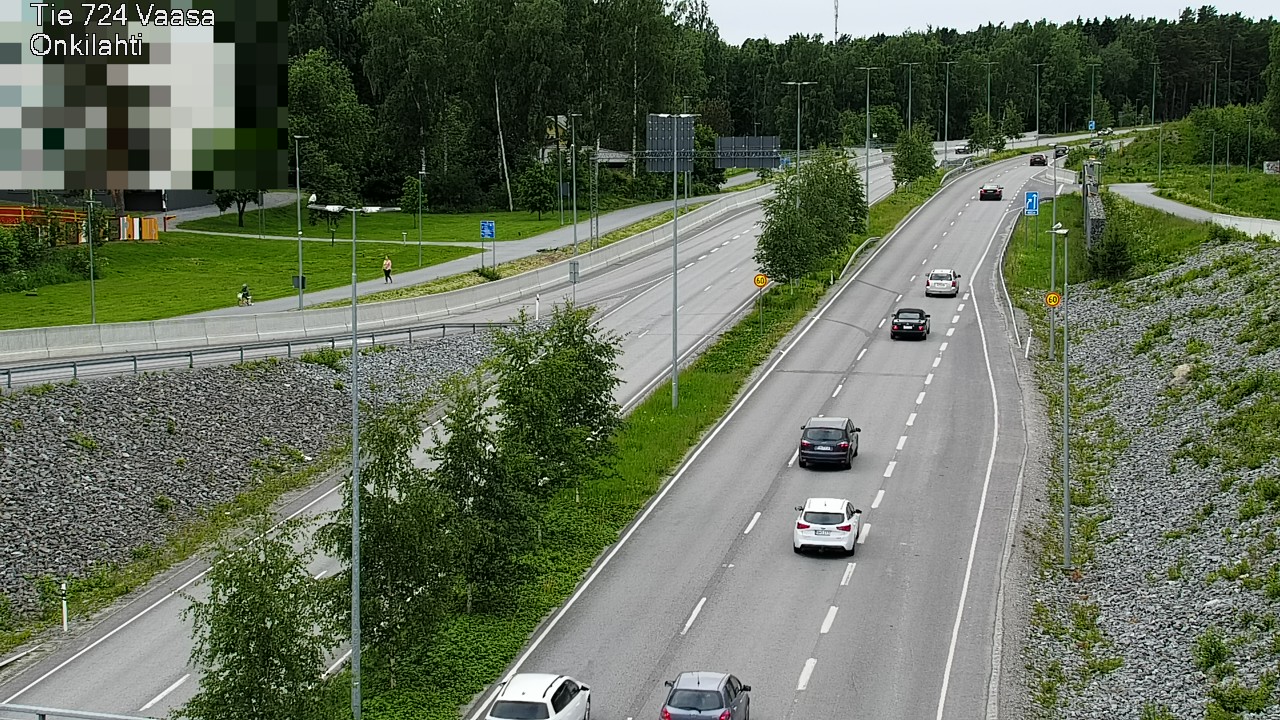 Kelikamerat Kuva Tie 724 Vaasa, Onkilahti, Vaasa, Pohjanmaa