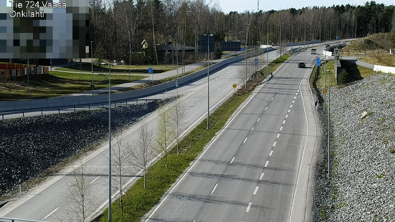 Weather Camera Image Road 724 Vaasa, Onkilahti, Vaasa, Pohjanmaa
