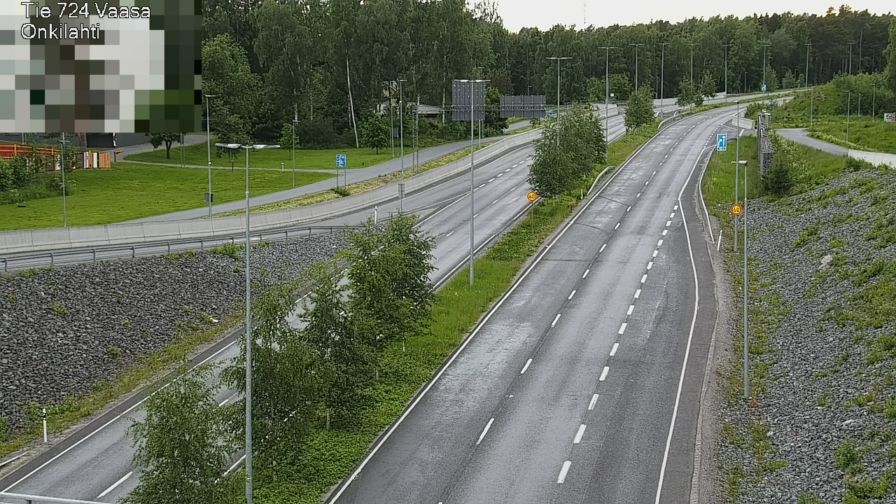 Kelikamerat Kuva Tie 724 Vaasa, Onkilahti, Vaasa, Pohjanmaa