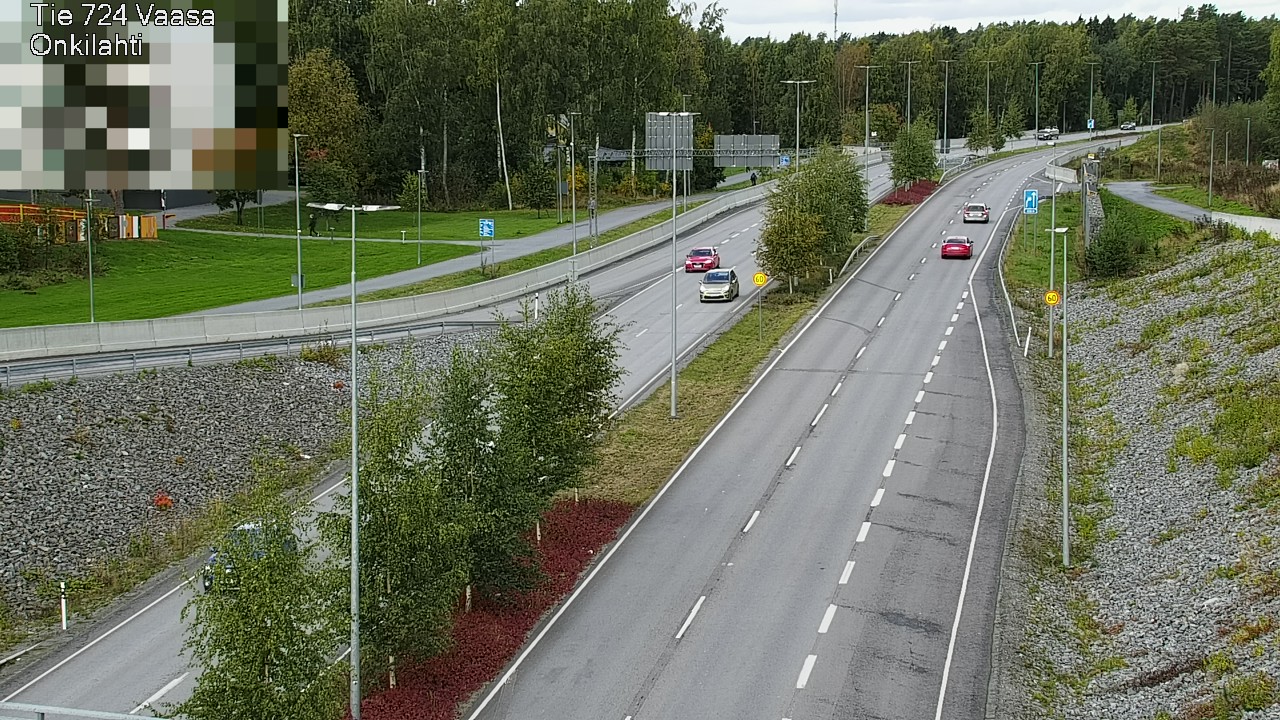 Kelikamerat Kuva Tie 724 Vaasa, Onkilahti, Vaasa, Pohjanmaa