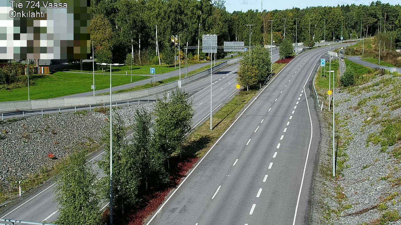 Weather Camera Image Road 724 Vaasa, Onkilahti, Vaasa, Pohjanmaa