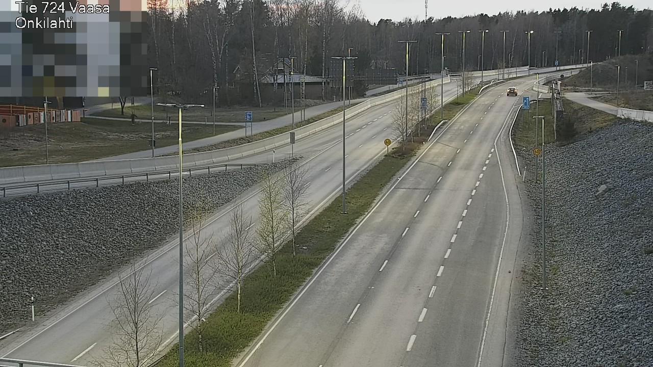 Weather Camera Image Road 724 Vaasa, Onkilahti, Vaasa, Pohjanmaa