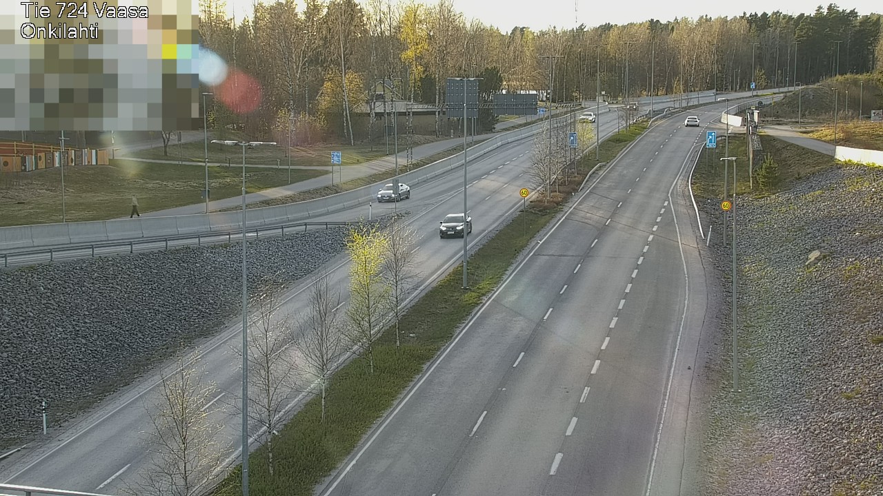 Weather Camera Image Road 724 Vaasa, Onkilahti, Vaasa, Pohjanmaa
