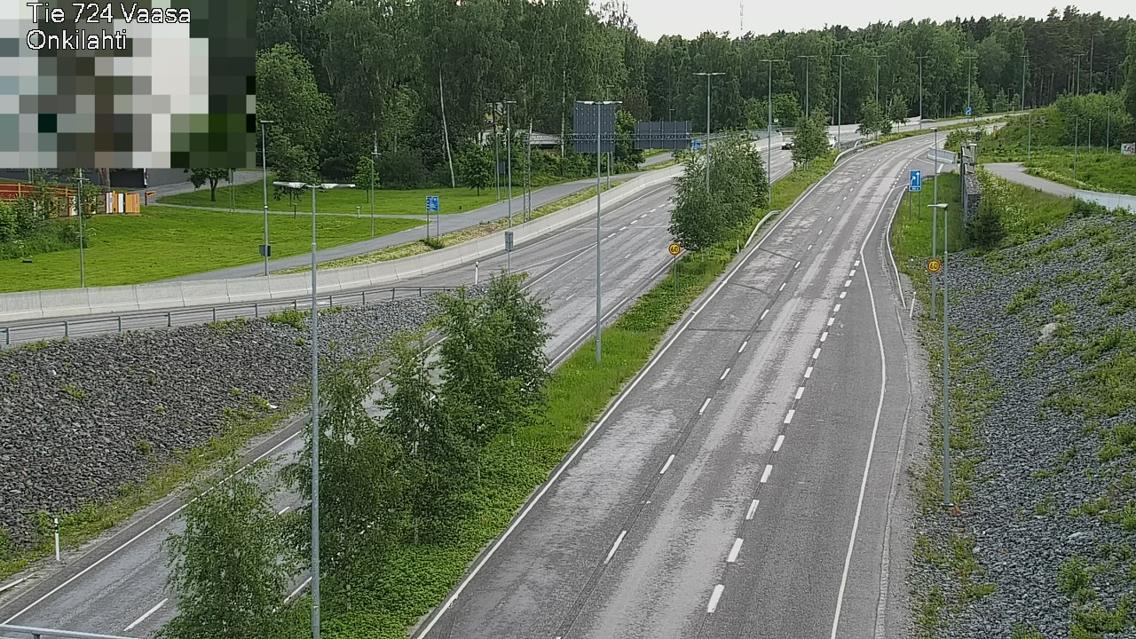 Kelikamerat Kuva Tie 724 Vaasa, Onkilahti, Vaasa, Pohjanmaa