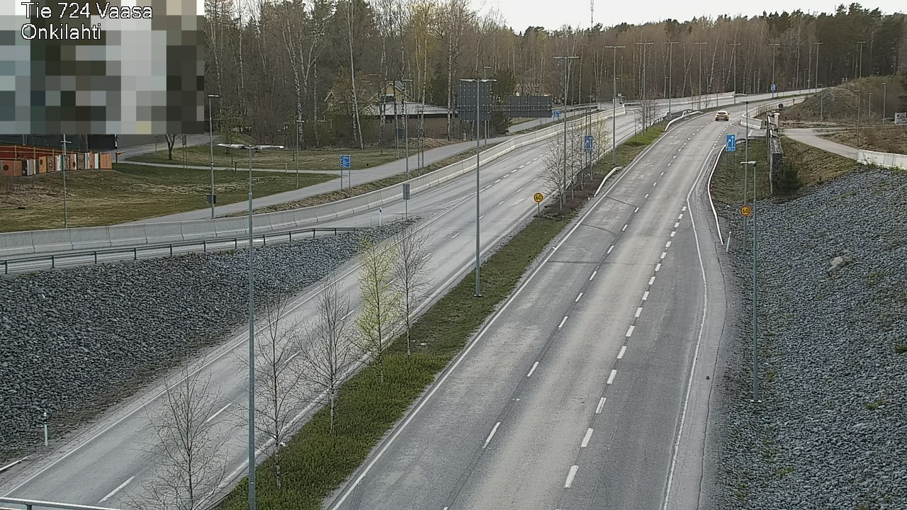 Weather Camera Image Road 724 Vaasa, Onkilahti, Vaasa, Pohjanmaa