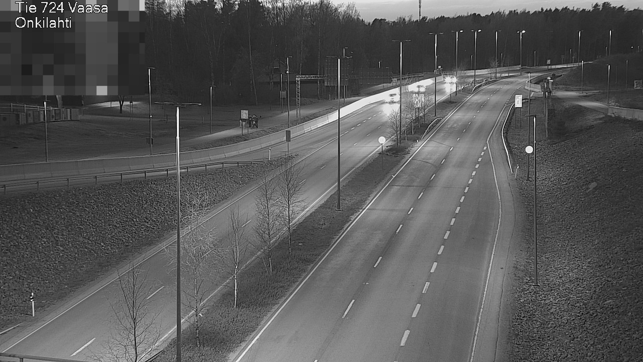 Weather Camera Image Road 724 Vaasa, Onkilahti, Vaasa, Pohjanmaa