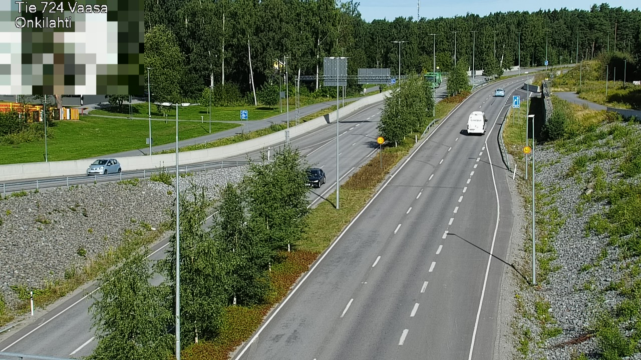 Kelikamerat Kuva Tie 724 Vaasa, Onkilahti, Vaasa, Pohjanmaa