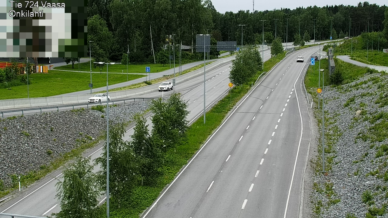 Kelikamerat Kuva Tie 724 Vaasa, Onkilahti, Vaasa, Pohjanmaa