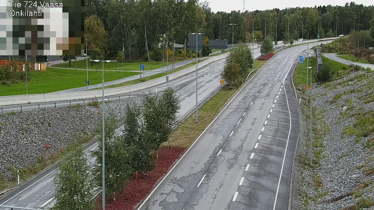 Weather Camera Image Road 724 Vaasa, Onkilahti, Vaasa, Pohjanmaa