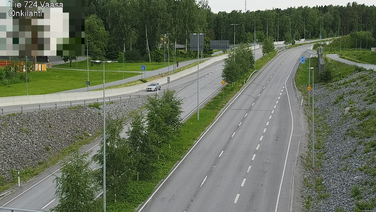 Kelikamerat Kuva Tie 724 Vaasa, Onkilahti, Vaasa, Pohjanmaa