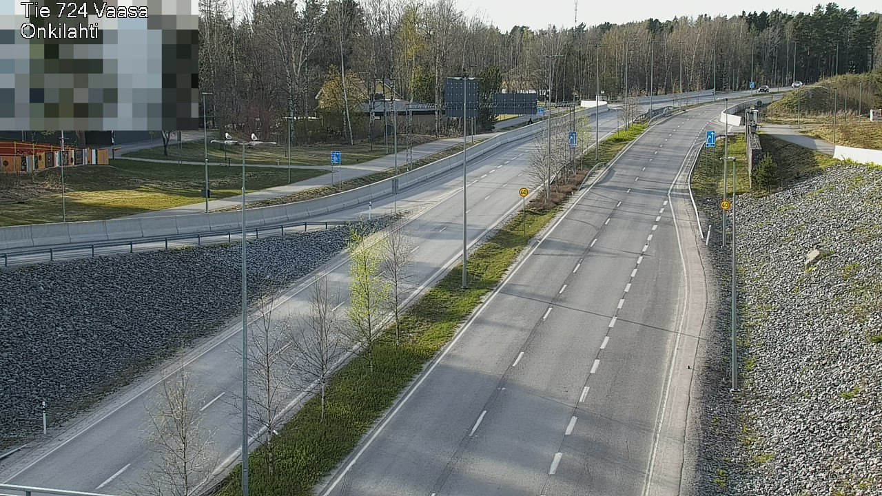 Weather Camera Image Road 724 Vaasa, Onkilahti, Vaasa, Pohjanmaa