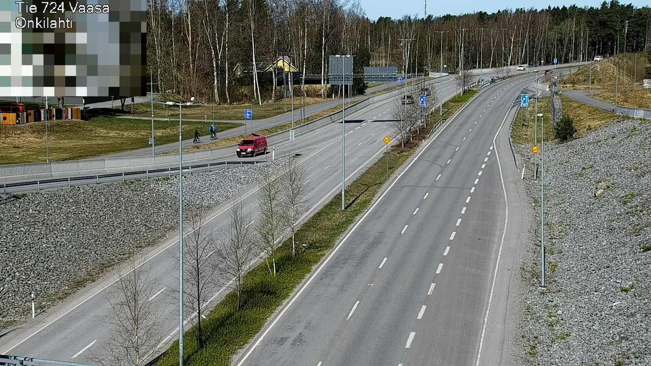 Weather Camera Image Road 724 Vaasa, Onkilahti, Vaasa, Pohjanmaa