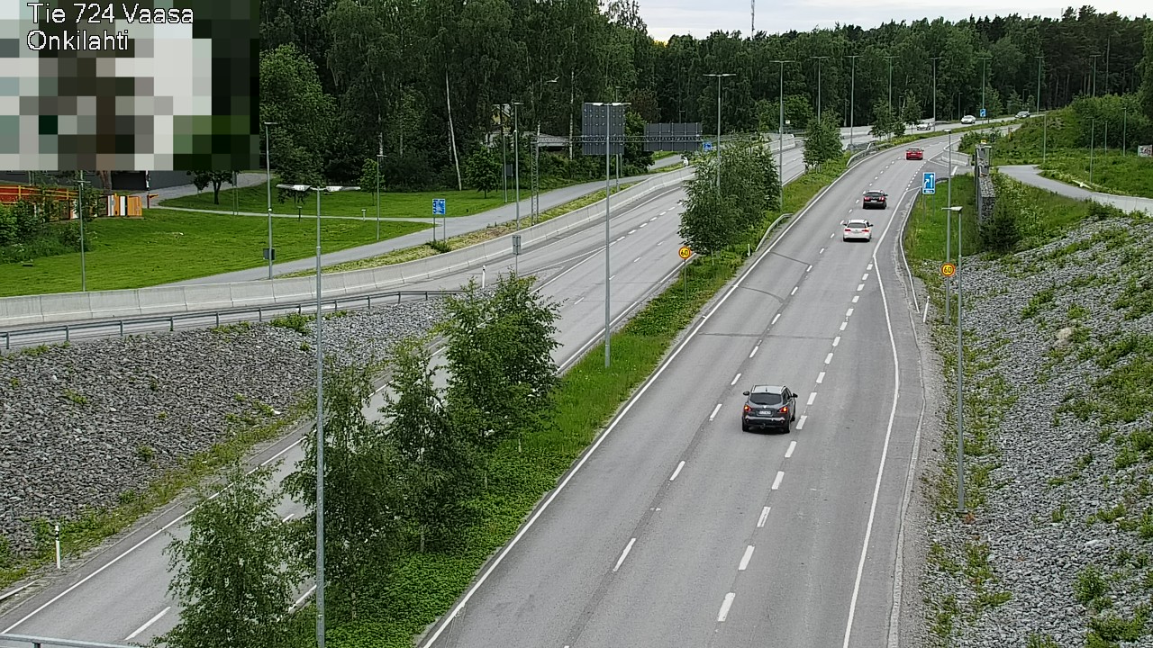 Kelikamerat Kuva Tie 724 Vaasa, Onkilahti, Vaasa, Pohjanmaa