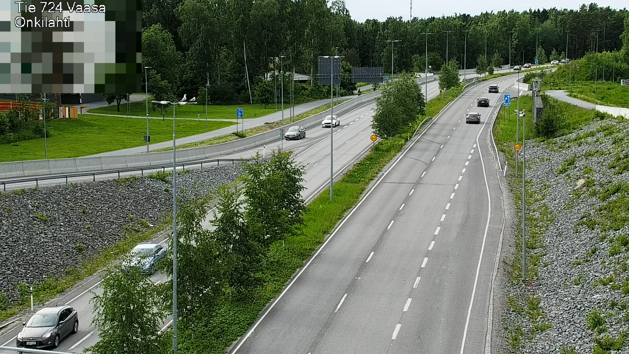 Kelikamerat Kuva Tie 724 Vaasa, Onkilahti, Vaasa, Pohjanmaa