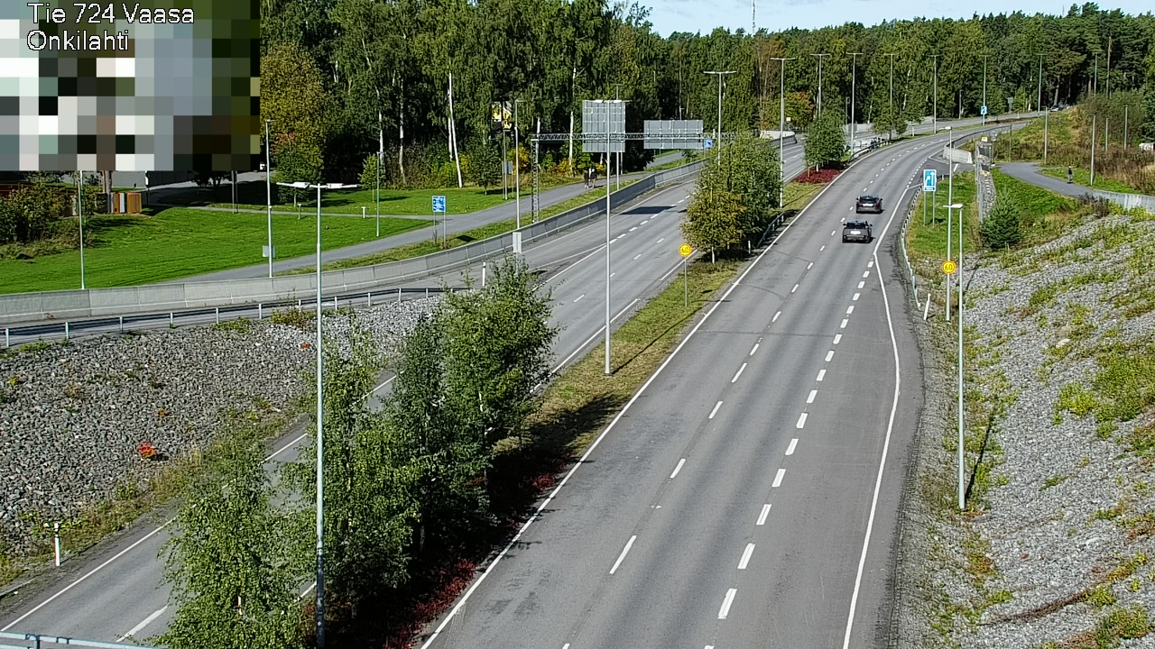 Weather Camera Image Road 724 Vaasa, Onkilahti, Vaasa, Pohjanmaa
