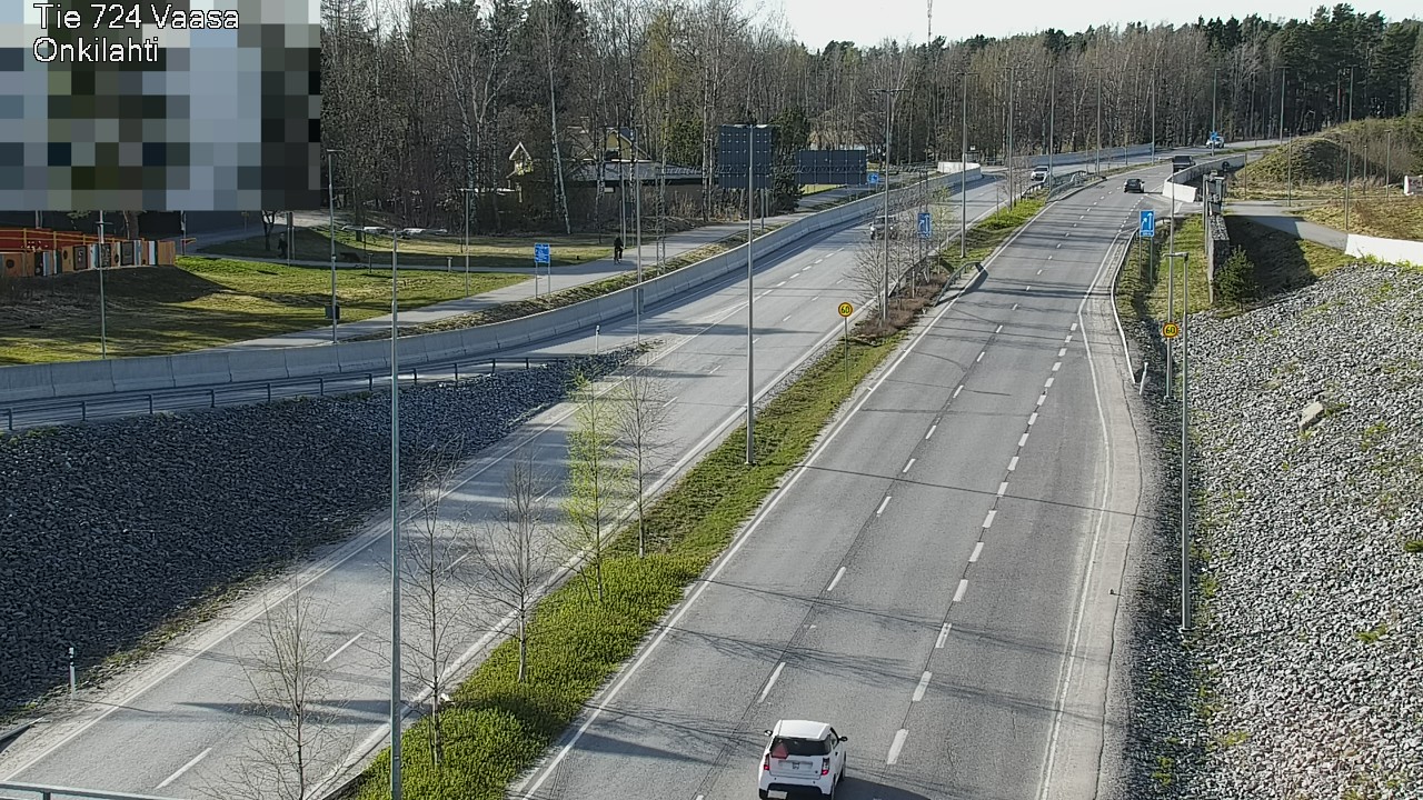Weather Camera Image Road 724 Vaasa, Onkilahti, Vaasa, Pohjanmaa