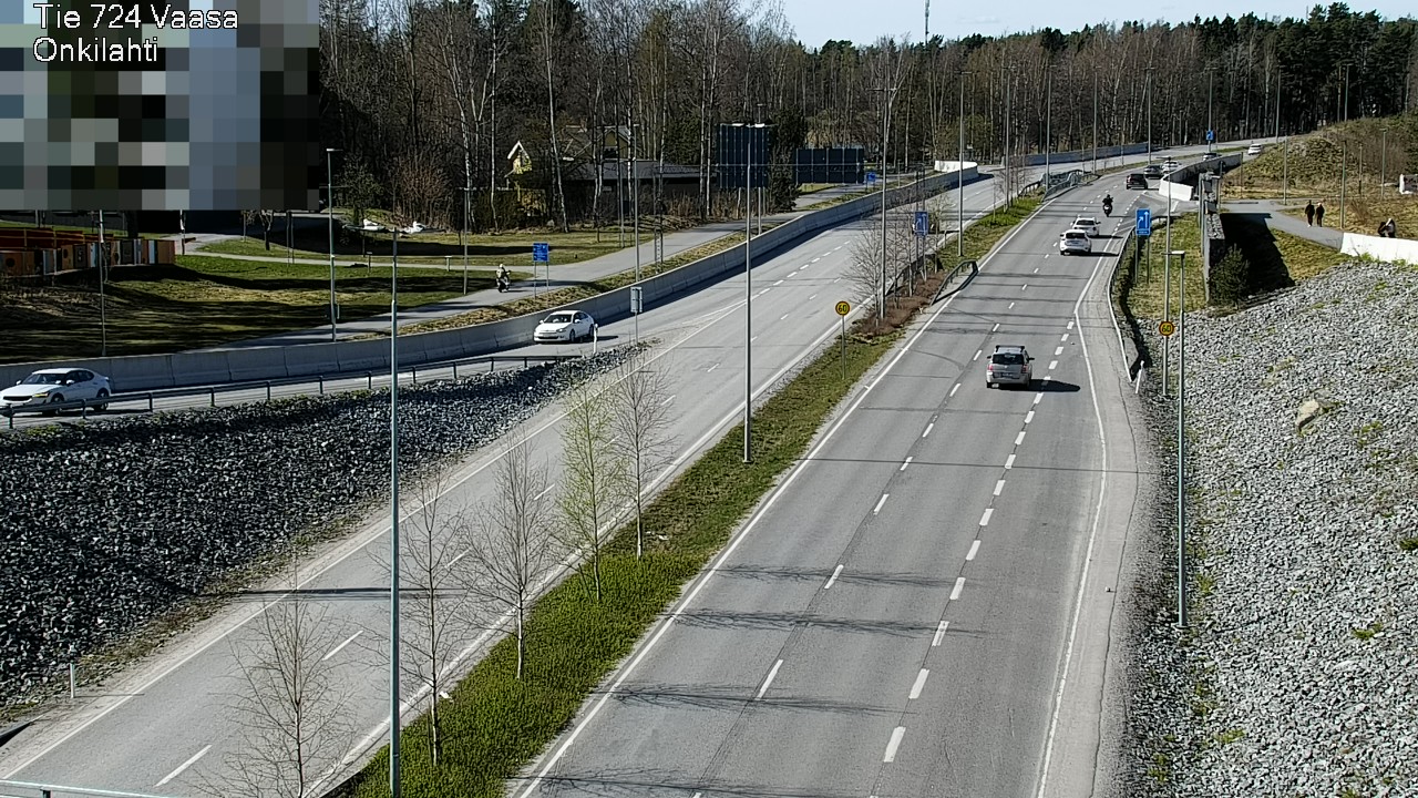 Weather Camera Image Road 724 Vaasa, Onkilahti, Vaasa, Pohjanmaa