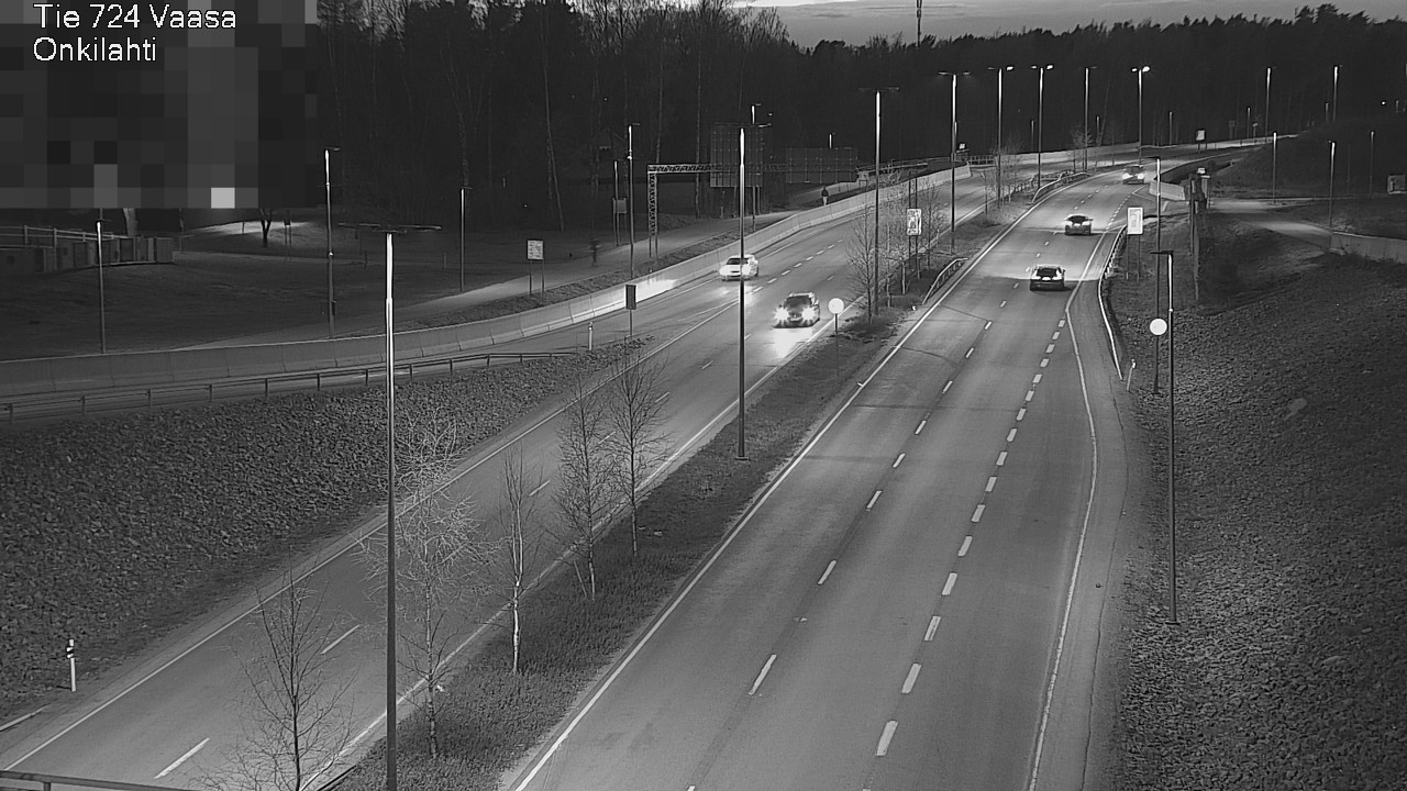 Weather Camera Image Road 724 Vaasa, Onkilahti, Vaasa, Pohjanmaa
