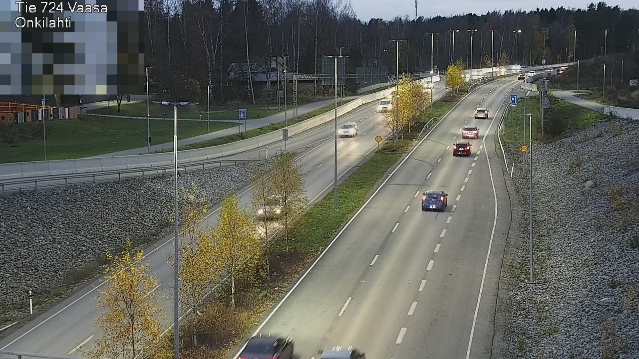 Kelikamerat Kuva Tie 724 Vaasa, Onkilahti, Vaasa, Pohjanmaa