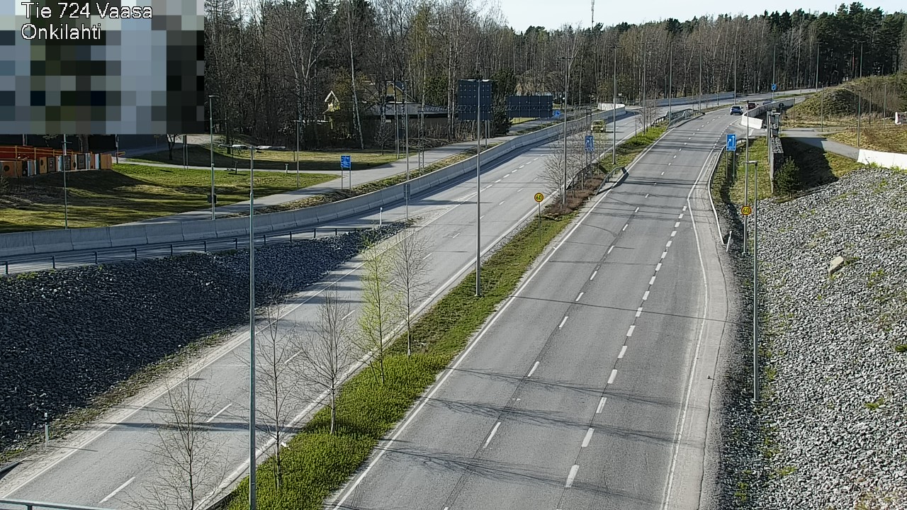 Weather Camera Image Road 724 Vaasa, Onkilahti, Vaasa, Pohjanmaa
