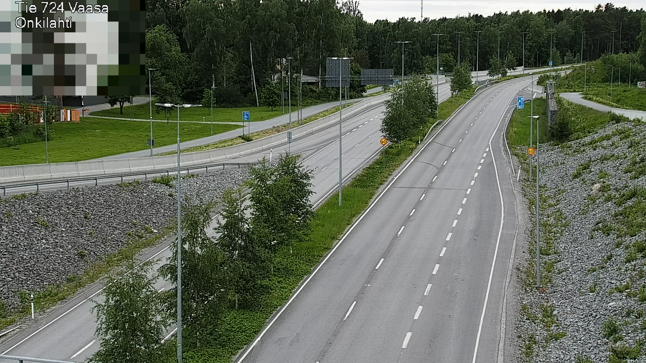 Kelikamerat Kuva Tie 724 Vaasa, Onkilahti, Vaasa, Pohjanmaa