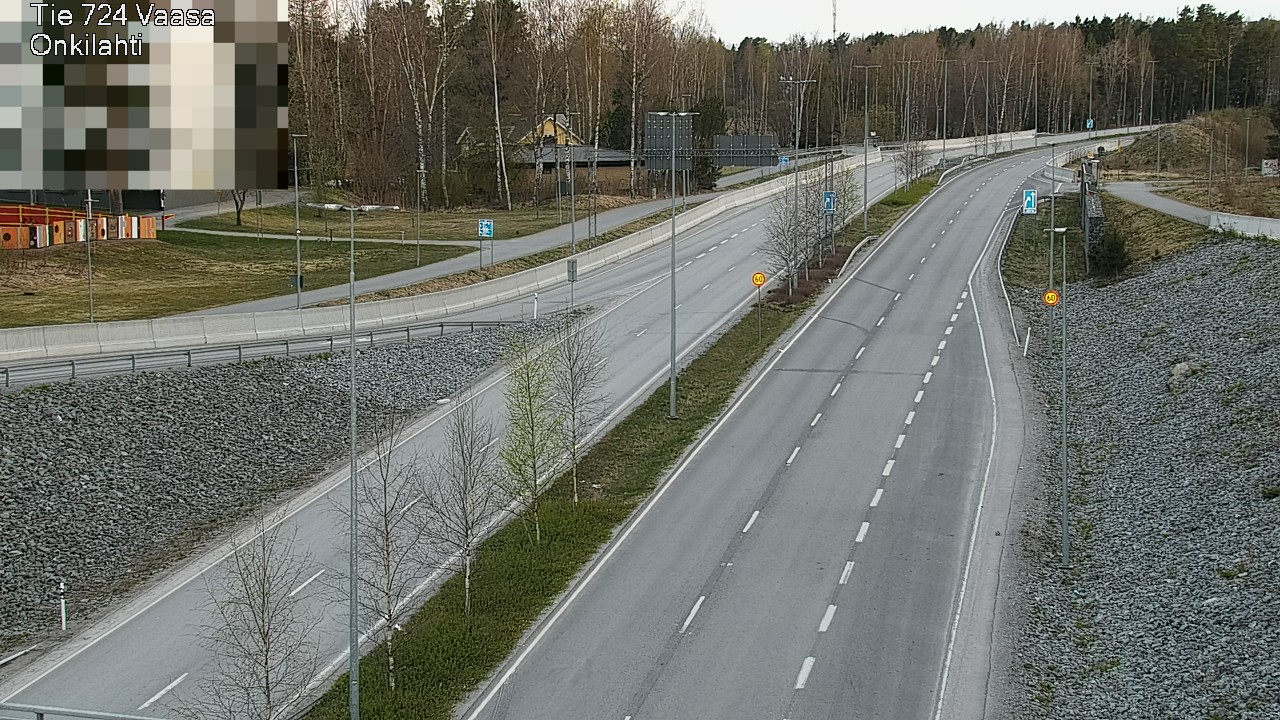 Kelikamerat Kuva Tie 724 Vaasa, Onkilahti, Vaasa, Pohjanmaa