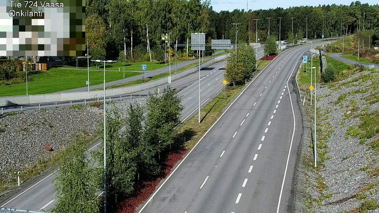 Weather Camera Image Road 724 Vaasa, Onkilahti, Vaasa, Pohjanmaa