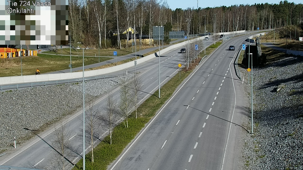 Weather Camera Image Road 724 Vaasa, Onkilahti, Vaasa, Pohjanmaa