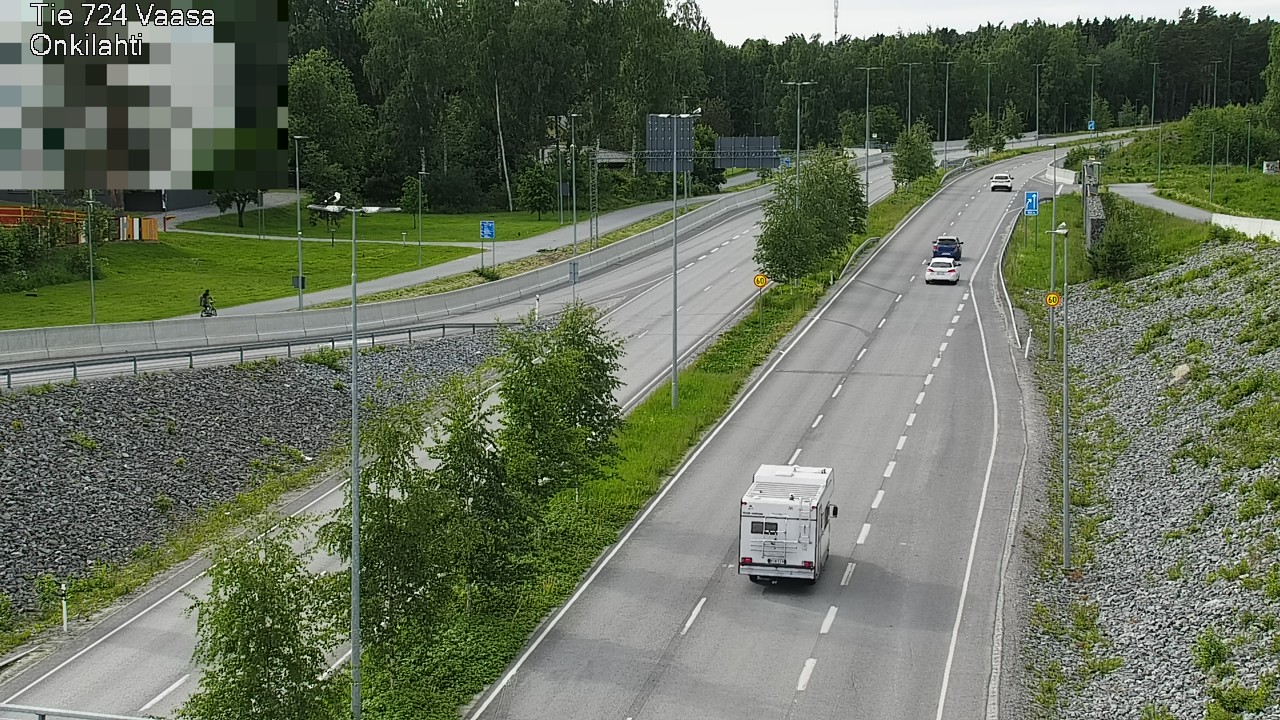 Kelikamerat Kuva Tie 724 Vaasa, Onkilahti, Vaasa, Pohjanmaa