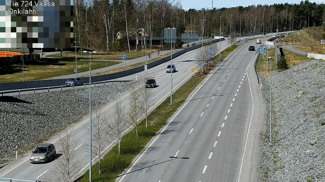 Weather Camera Image Road 724 Vaasa, Onkilahti, Vaasa, Pohjanmaa