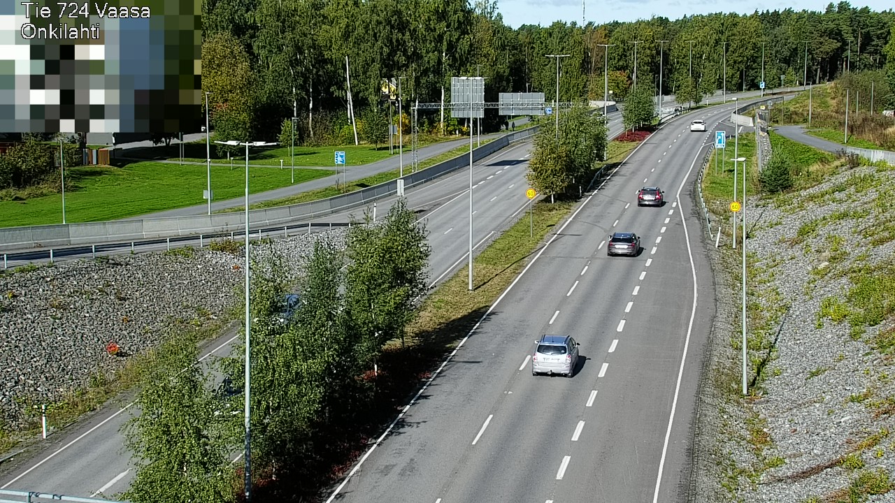 Weather Camera Image Road 724 Vaasa, Onkilahti, Vaasa, Pohjanmaa